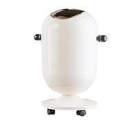 Papelera de cocina con tapa Bandeja Reciclaje Rodante Organizador | Basura cocina 15 litros organización cuarto de baño sala sala de estar lavadero oficina apartamento dormitorio camping R