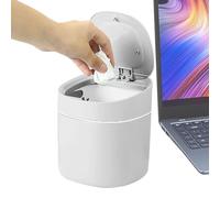 Papelera De Escritorio | Pequeña Papelera De Papel Compacta,Organizador de Basura para Basura De Algodón Cosmética, Cesta Para Cuarto de Baño, Dormitorio, Sala De Estudio, Aseo