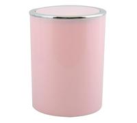 Papelera de oficina msv "aspen" 6l de plastico en color rosa