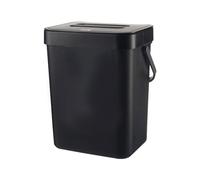 Papelera de pared - Papelera colgante, basura de gran capacidad | Basura resistente y ensamblada con tapa y asa para el hogar