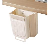 Papelera De Pared Para Baño Contenedor Plegable Para Encimera De 11 Litros