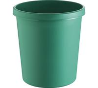 Papelera de polietileno helit, capacidad 18 l, UE 15 unid.