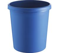 Papelera de polietileno helit, capacidad 18 l, UE 15 unid.