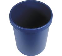 Papelera de polietileno helit, capacidad 30 l, UE 5 unid.