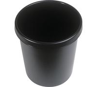 Papelera de polietileno helit, capacidad 30 l, UE 5 unid., H x Ø 405 x 350 mm