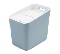 Papelera de reciclaje, 20 litros, gris-azul, lista para recoger Curver