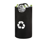 Papelera de reciclaje - Oxford plegable resistente de 82 litros | Cesta de residuos de cocina para botellas, latas, residuos de vidrio, baño, oficina, dormitorio, garaje, lavadero.