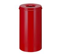 Papelera de seguridad, acero, autoextinguible capacidad 50 l, H x Ø 625 x 335 mm