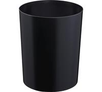 Papelera de seguridad con pieza insertada de aluminio ZWINGO, capacidad 20 l, Ø 280 mm