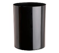papelera ecogreen alto brillo 100 reciclado y reciclable negro 18 litros 260x335 mm archivo 2000 2000 ne