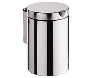 Papelera emco system2, con tapa, suspendida, 3 litros, acero inoxidable, 355300100