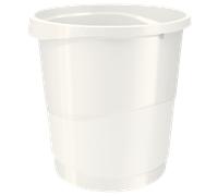 Papelera Europost VIVIDA de Esselte, estándar VIVIDA blanco 14 l.