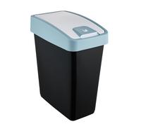 Papelera Keeeper 25L tapa presión rectangular azul práctica 1060468000000