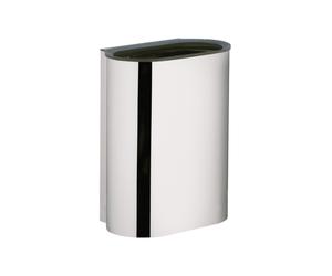 Papelera KEUCO, cierre oculto, 30 l, 14988070000, Color: Acero inoxidable / negro