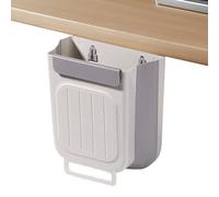 Papelera Mural - Depósito Colapsable Fregadero, Bandeja Residuos Gabinete | Arquitectura Ligera Perfil Delgado Organización Interior, Mecanismo Cierre Silencioso Volumen Once Litros Duradero, Aplicaci