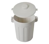 Papelera para residuos de escritorio con tapa, cesta para residuos con tapa, cestas para el hogar, para baño, cocina, dormitorio, oficina, habitación compartida, coche, ambientes interiores