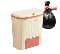 Papelera pequeña con tapa, basura debajo del fregadero, papelera de cocina