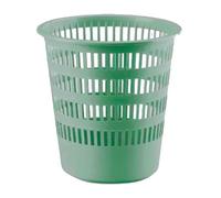 PAPELERA PLASTICO 306 REJILLA VERDE