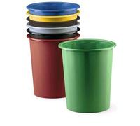 Papelera Plástico FAIBO 14 Litros Color Rojo