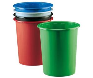 Papelera Plástico FAIBO Negro 14 L.