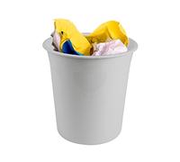 Papelera plastico q-connect gris opaco 13 litros dim. 275x285mm
