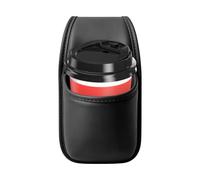 Papelera Portavasos Coche Bolsa de Almacenamiento para Teléfono Móvil en | Portavasos con montaje adhesivo Accesorio para Vehículos, Camiones, Autocaravanas, SUV, Tractores y
