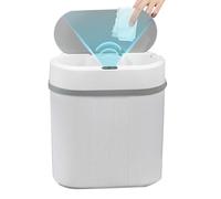 Papelera Smart Motion - Cubo de basura de cocina automático, cubo de basura con sensor | Contenedor de gran capacidad que ahorra espacio, de contenedores manos libres para cocina y baño