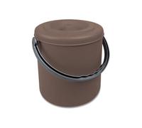 Papelera Stefanplast 20263 EUREKA Tortora Para Equipos Domésticos, 25L