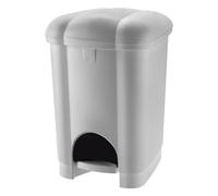 Papelera Tontarelli 810153510D CAROLINA Con Tapa A Pedal Gris