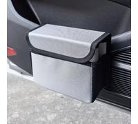 Papeleras Puertas De Coche para Renault Arkana 2021-2024, Cubo Basura Organizador Bote Mini Cubo-Basura PortáTil Colgar Papelera Interior Accesorios,with Lid-Grey