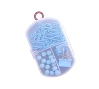 Papelería escolar de oficina multicolor 3 en 1 con clips de de calidad Carpetas Tachuelas para organización de documentos Porta archivos de liberación rápida