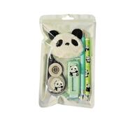 Papelería Panda - Lindo Juego De Papelería Panda, Colección De Útiles Escolares De Escritorio Con Tema De Animales Divertidos | Evento Recompensa Año Nuevo Presente Actividad En El Aula Aprendi