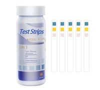 Papeles de prueba de calidad del agua, prueba de agua de piscina - 50 tiras de papel de prueba de agua de pozo,Papel de prueba ácido-base de alcalinidad total PH para la calidad del agua de cloro