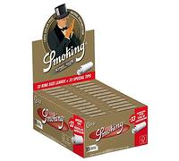 Papeles + Filtros Smoking KS Slim dorado, 33 papeles x 24 cartones