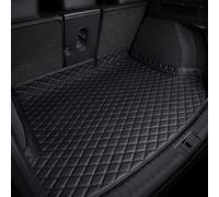 PAPEP Coche Alfombrillas Maletero Cuero para Alfa Romeo Stelvio 2017-2021, Protector Cubre Maletero Cuero Duradero AntiarañAzos Impermeable Alfombra,A/Black