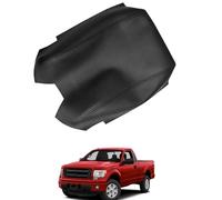 PAPEP Funda de Reposabrazos de Cuero para Ford F-150 2009-2014 - Cubierta Protectora Antiarañazos e Impermeable para la Caja de la Consola Central,Black-Black Line