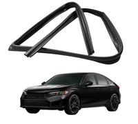 PAPEP Perfil de Caucho EPDM para Ventana de Coche para Civic 2022-2024 OE: 72775/72735/72275/72235-T20-A01, Junta Selladora para Ranura Guía de Puerta Burlete de Repuesto,Front Left
