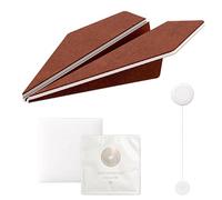Paper Airplane Car Air Freshener | Aromatherapy Ornament For Rearview | Mirror | Colgador de fragancia para automotive Interior Decor |, Marine & Orange Scented Odor Remover Vehicles