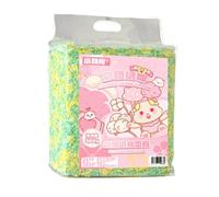 Paper Bedding, Hamster Paper Bedding, Natural Hamster Fluff, Pet Bedding for Hamsters, Natural Hamster Paper Bedding with Odor Control Eco-Friendly Pet Bedding for Small Animals, 8.66x2.36x11.81in