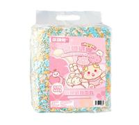 Paper Bedding, Hamster Paper Bedding, Natural Hamster Fluff, Pet Bedding for Hamsters, Natural Hamster Paper Bedding with Odor Control Eco-Friendly Pet Bedding for Small Animals, 8.66x2.36x11.81in