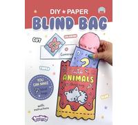 Paper Blind Bag Cute Animals: DIY coloring and craft. Create cute surprise animals bags. (Squishies Collection)
