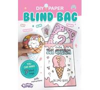 Paper Blind Bag Cute Ice Cream: DIY coloring and craft. Create cute ice creams blind bags. (Squishies Collection)