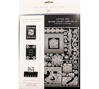 Paper Boutique Concept Card-Butterflies Die Set The Tarjeta Conceptual, diseño de Mariposas Vol 4, metálico, mixed sizes