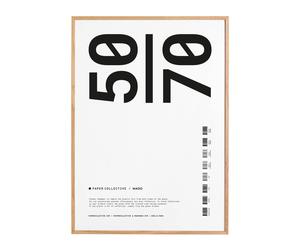 Paper Collective Marco Paper Collective plexiglás-roble 50x70 cm