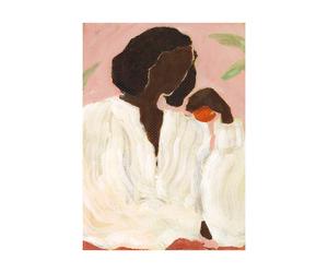 Paper Collective Póster Pink Garden 30x40 cm