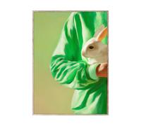 Paper Collective Póster White Rabbit 70x100 cm