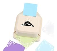 Paper Corner Punch - 5,91 x 3,94 x 3,15 cm en Triangular Flower Pattern Punch | Large Craft Paper Corner Punches | Papers Punches for Crafting | Corners Floral Hole | Shape Embossing Cutters for