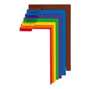 Paper Crafting Alignment Guides 7 Piece - Scrapbooking Tools with Box