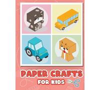Paper Crafts for Kids: Easy Origami Cut It Out Activities Book for Kids Ages 4-8