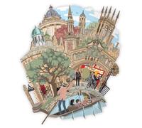 PAPER D'ART - DREAMING SPIRES - Tarjeta desplegable 3D